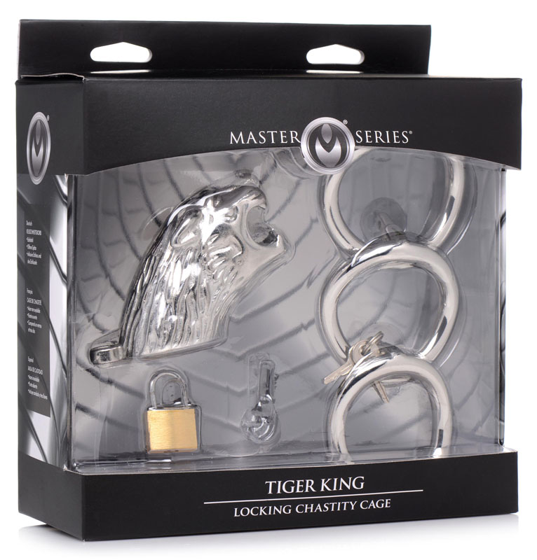 Tiger King Locking Chastity Cage - Image 8