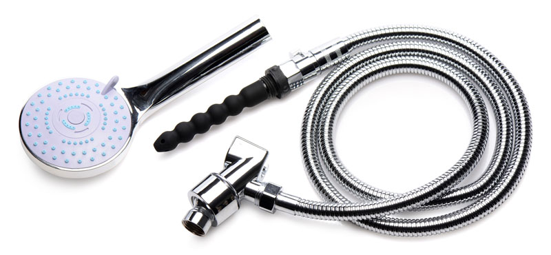 Discreet Silicone Shower Enema Set - Image 6