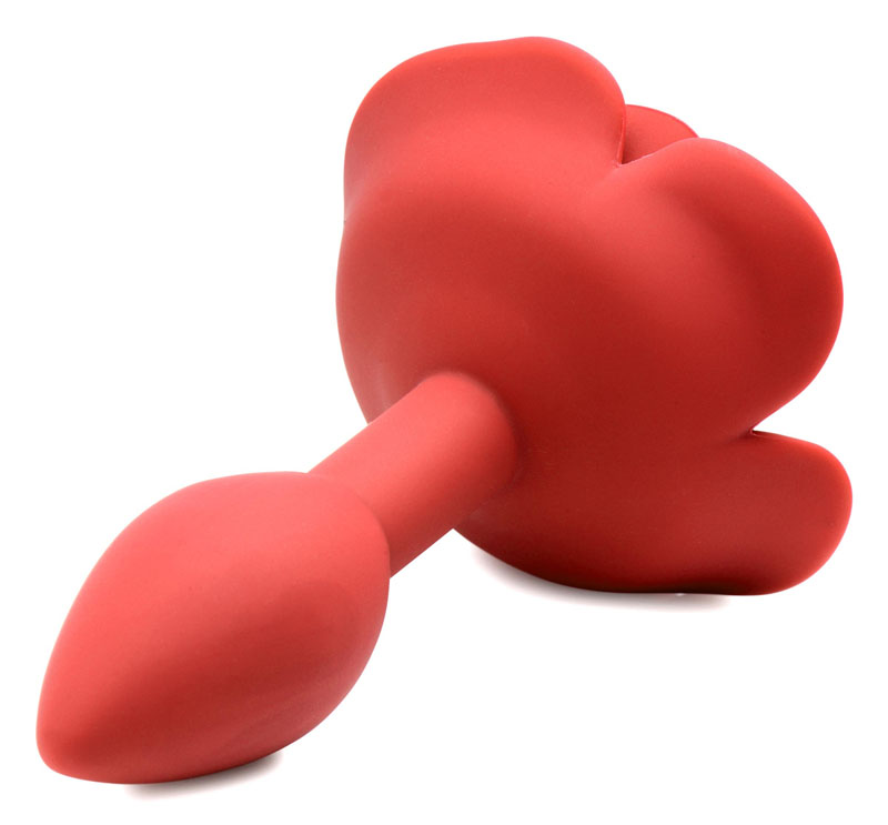 Booty Bloom Silicone Rose Anal Plug - Small - Image 5