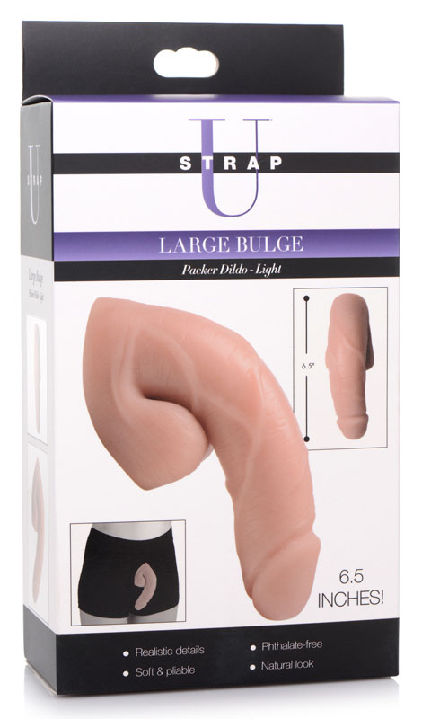 Large Bulge Packer Dildo - Light - Image 6