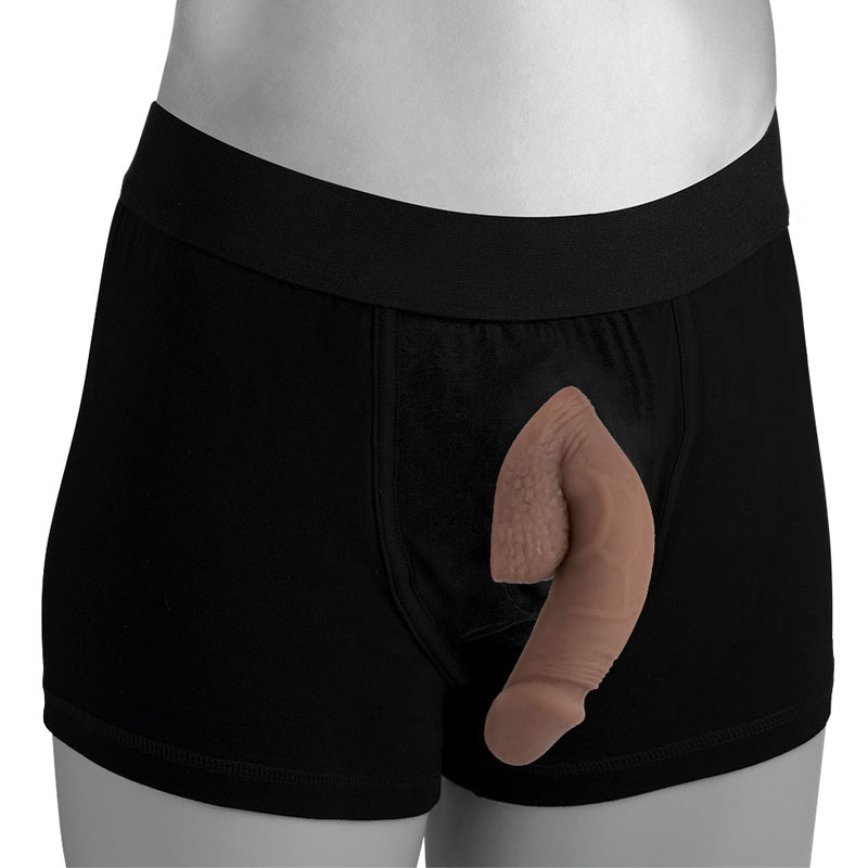 Large Bulge Packer Dildo - Medium - Image 4