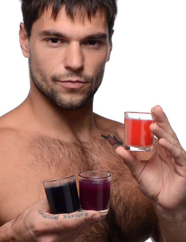 Flame Drippers Candle Set Designed for Wax Play - Image 2