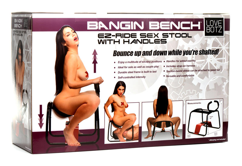 Bangin Bench EZ-Ride Sex Stool with Handles - Image 11