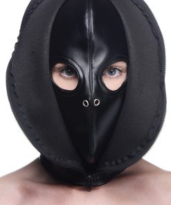 Zip Front Bondage Hood