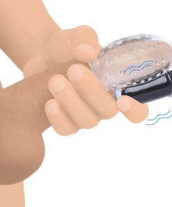 28X Rechargeable Penis Head Teaser with Remote Control