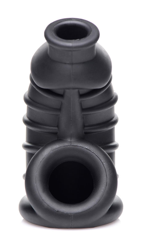 Dark Chamber Silicone Chastity Cage - Image 4