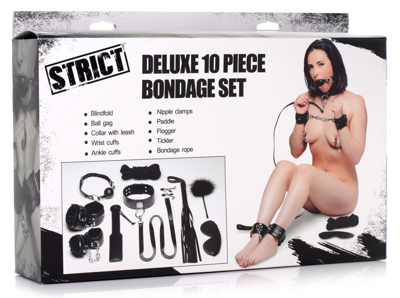 Deluxe 10 Piece Bondage Set - Image 5