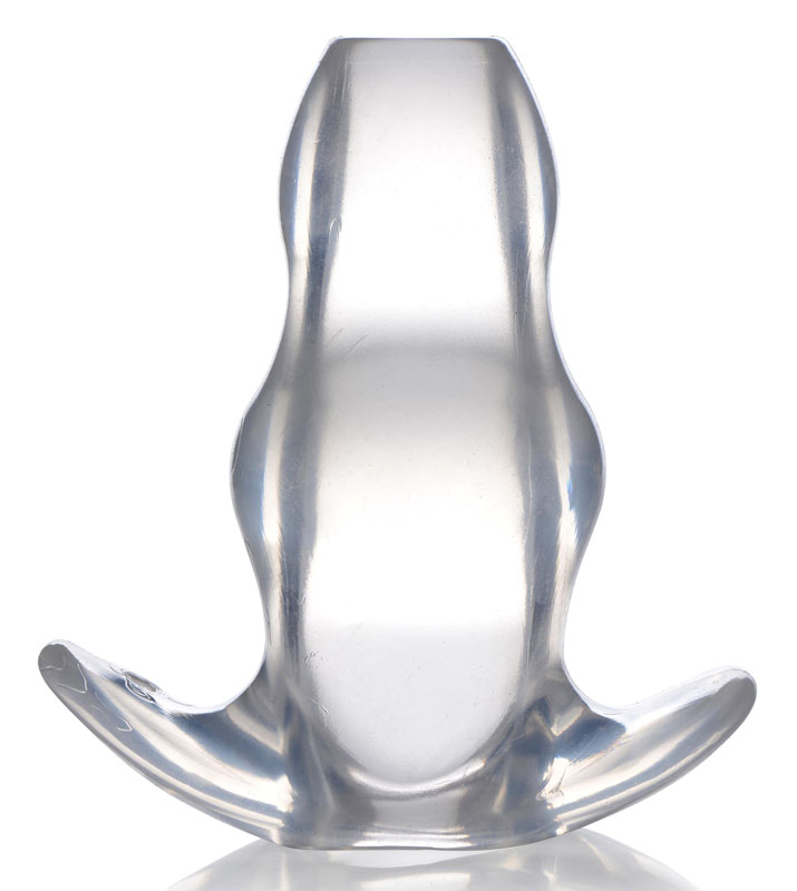 Clear View Hollow Anal Plug - XL - Image 2