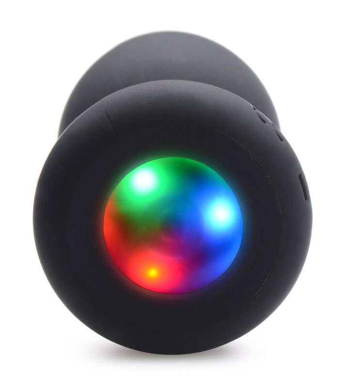 Light Up Silicone Anal Plug - Medium - Image 5