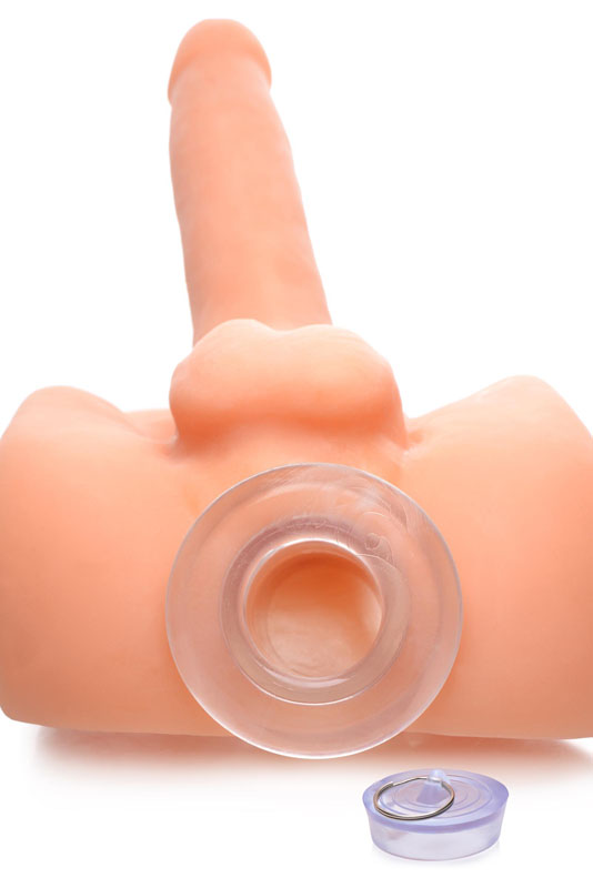 Ass Bung Clear Hollow Anal Dilator with Plug - XL - Image 3