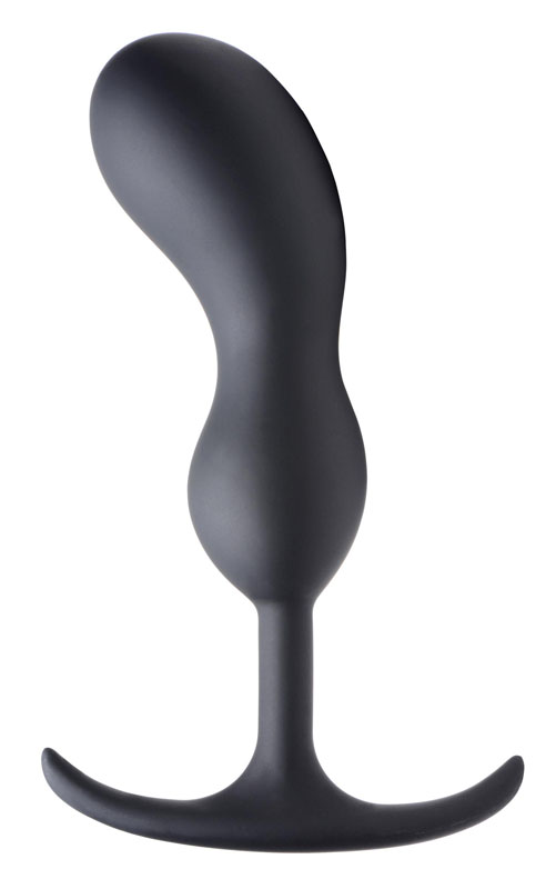 Premium Silicone Weighted Prostate Plug - Large - Image 2