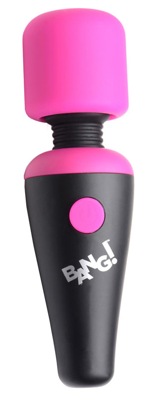 10X Ultra Powerful Silicone Mini Wand - Pink - Image 3