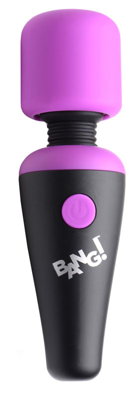 10X Ultra Powerful Silicone Mini Wand - Purple - Image 3