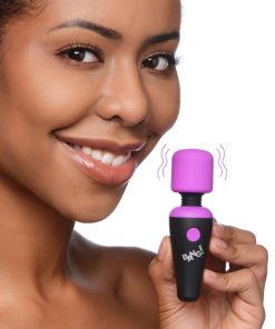 10X Ultra Powerful Silicone Mini Wand - Purple