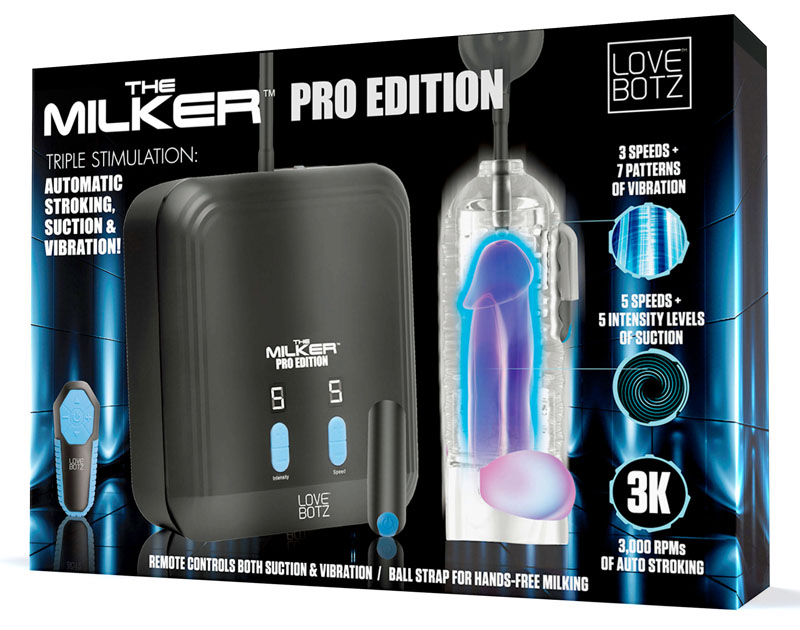 The Milker Pro Edition with Automatic Stroking, Suction and Vibration - Image 8