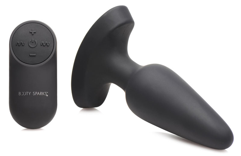 28X Laser Heart Silicone Anal Plug with Remote – Medium - Image 5