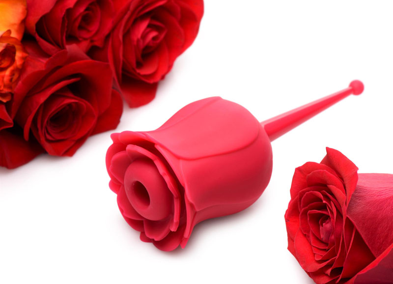 Bloomgasm Rose Buzz 7X Silicone Clit Stimulator and Vibrator - Image 3