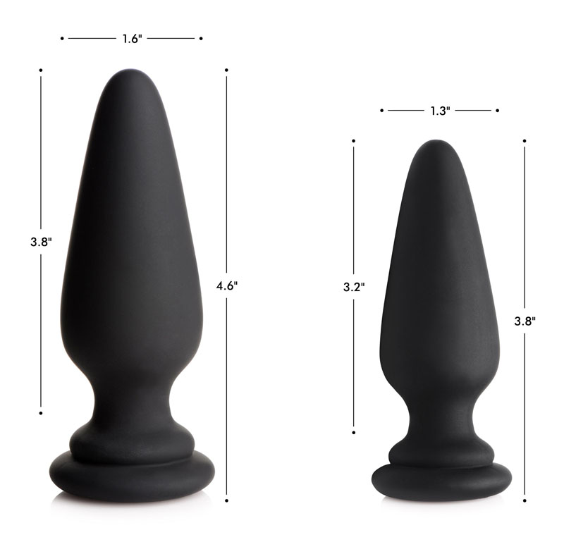 Interchangeable Silicone Anal Plug - XL - Image 5