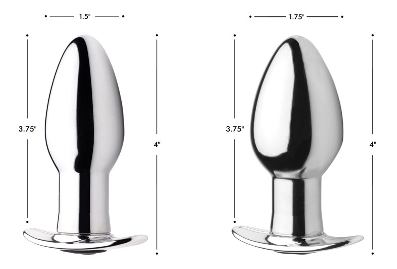 Chrome Blast 7X Rechargeable Butt Plug with Remote Control - Small - Image 6