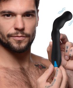 12X Silicone Beaded Prostate Vibrator