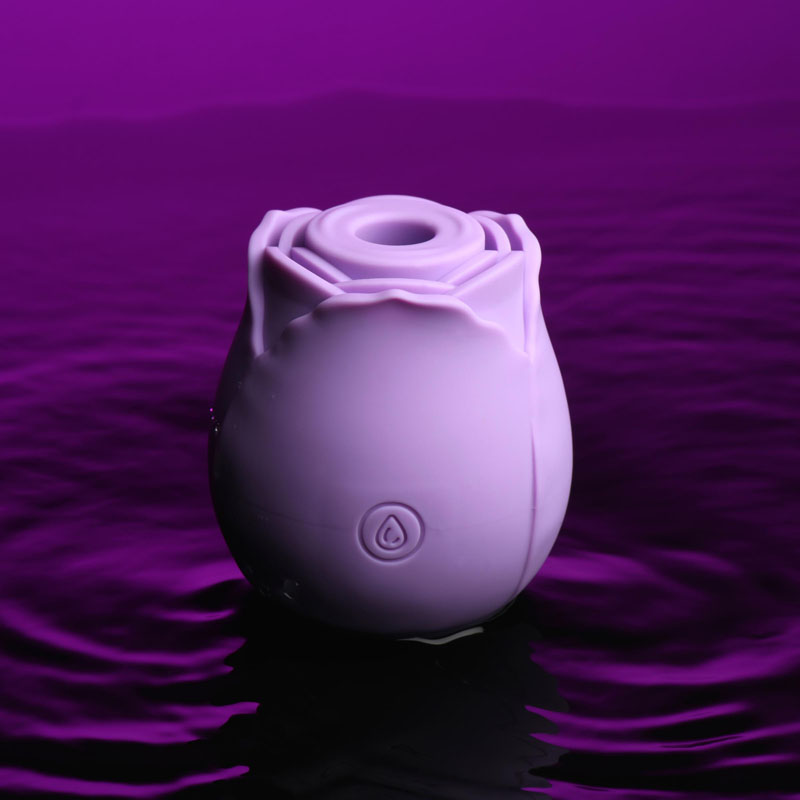 Bloomgasm Wild Rose 10X Suction Clit Stimulator - Purple - Image 4