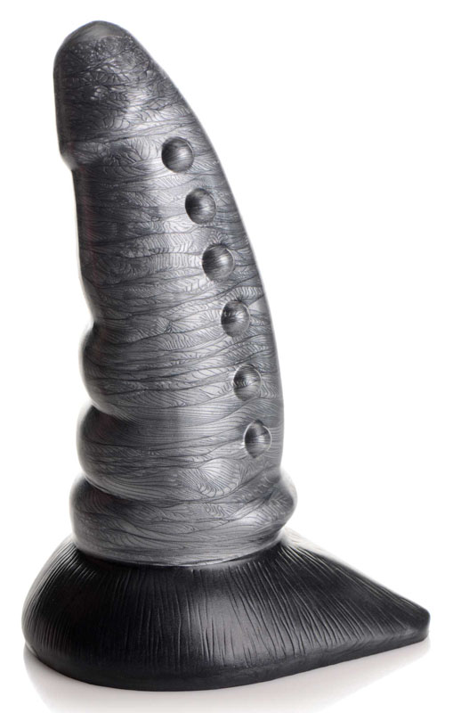 Beastly Tapered Bumpy Silicone Dildo - Image 4