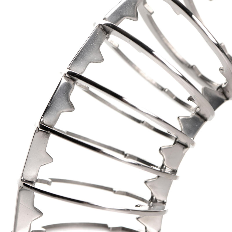 Stainless Steel Spiked Chastity Cage - Image 7