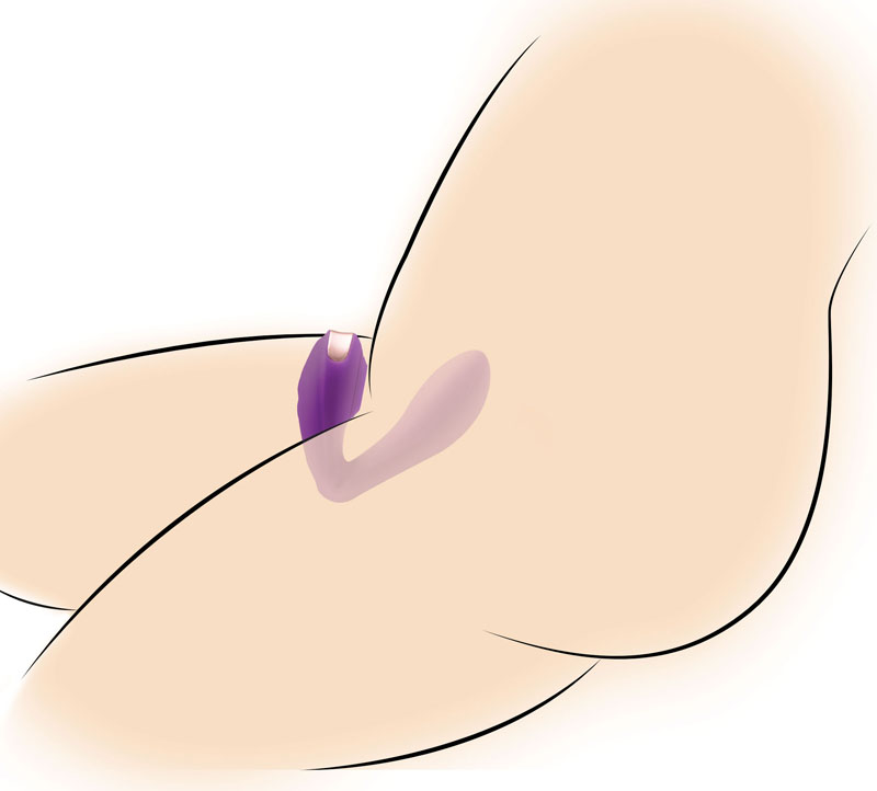 Pose Plus 10X Pulsing Bendable Silicone Vibrator - Image 2