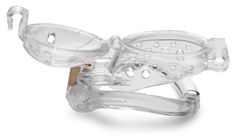 Lockdown Customizable Chastity Cage - Clear - Image 6