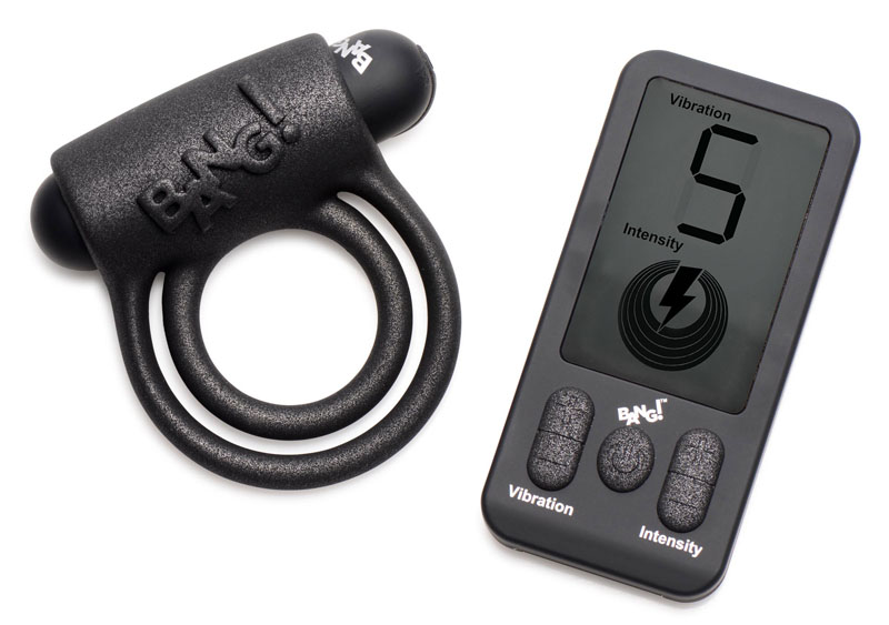 25X Vibrating Silicone Cock Ring with Remote Control - Image 3