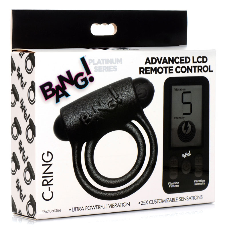 25X Vibrating Silicone Cock Ring with Remote Control - Image 6