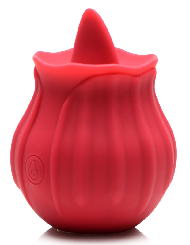 Bloomgasm Wild Violet 10X Silicone Clit Licking Stimulator - Red - Image 3