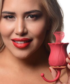 Royalty Rose Textured Suction Clit Stimulator