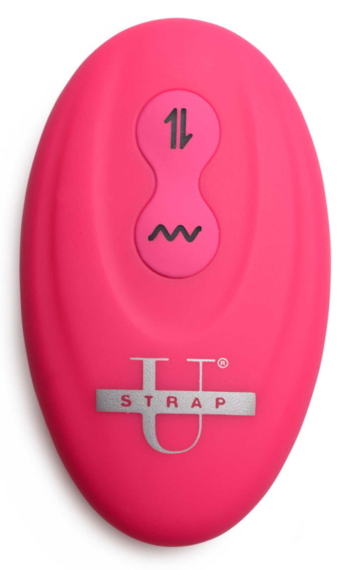 30X Thrusting and Vibrating Strapless Strap-On With Remote Control - Image 11