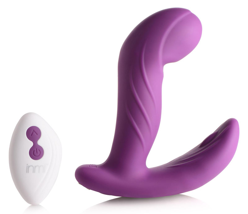 G-Rocker 10X Come Hither Silicone Vibrator with Remote Control - Image 3