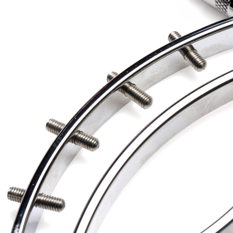 Spread Em Stainless Steel Poker Labia Clamp with Adjustable Pressure Screws - Image 3