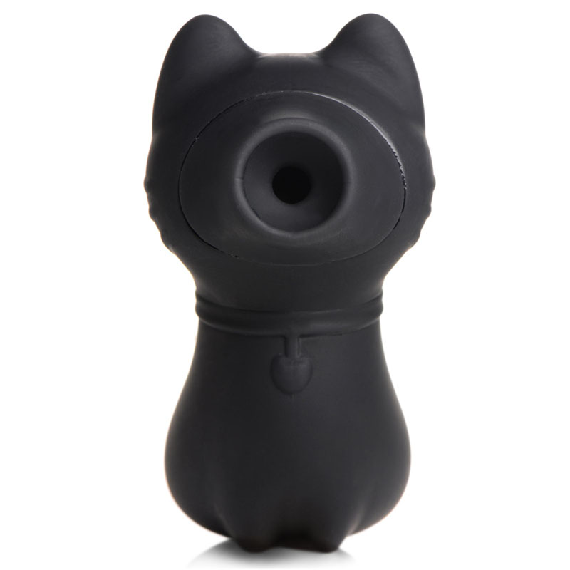 Sucky Kitty Silicone Clitoral Stimulator - Black - Image 6