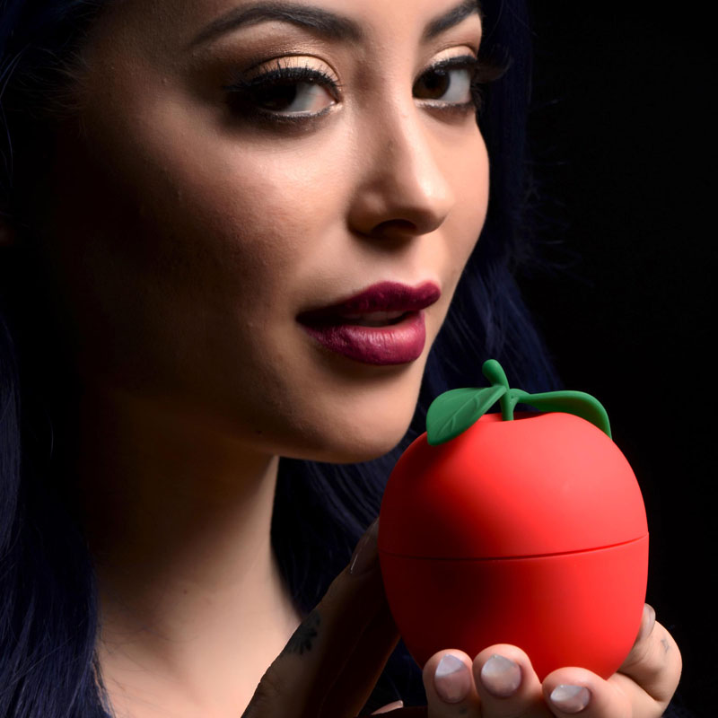 6X Forbidden Apple Silicone Clit Stimulator - Image 2