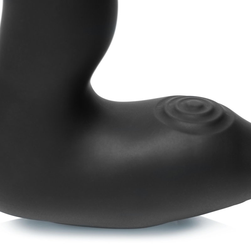 10X Inflatable and Vibrating Prostate Plug with Cock and Ball Ring - Image 5