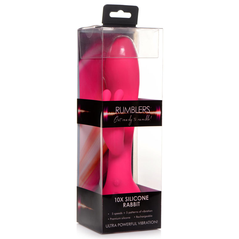 10X Rabbit Silicone Vibrator - Image 10