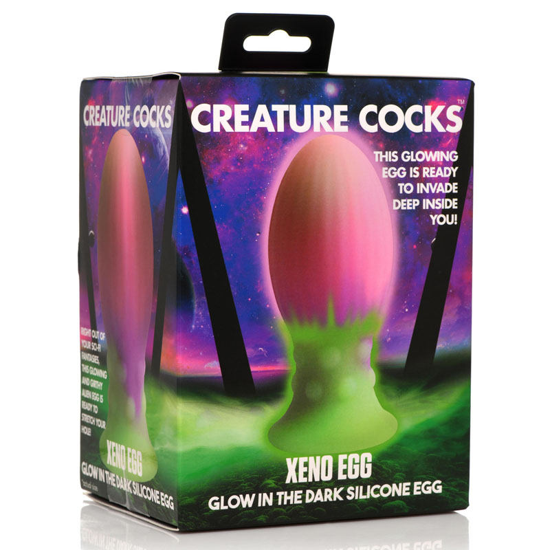 Xeno Egg Glow in the Dark Silicone Egg - Large - Image 8