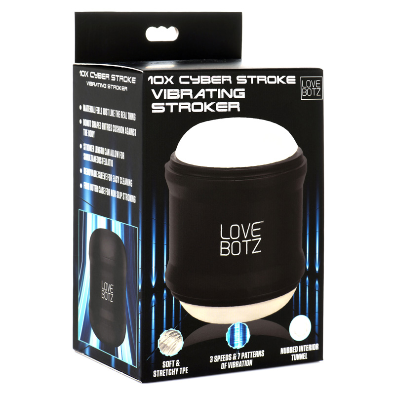 10X Cyber Stroke Vibrating Masturbator - Image 13
