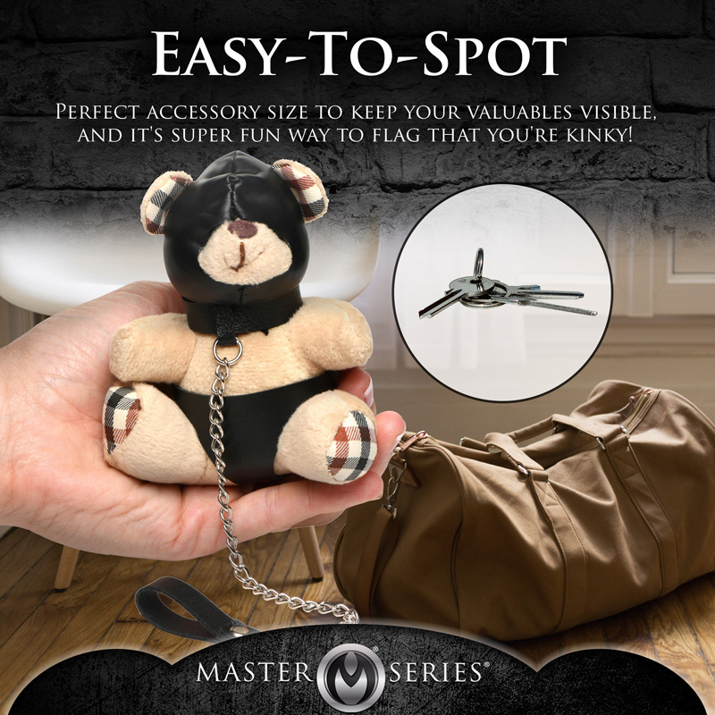 Hooded Teddy Bear Keychain - Image 6