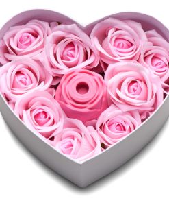 The Rose Lovers Gift Box 10x Clit Suction Rose - Pink