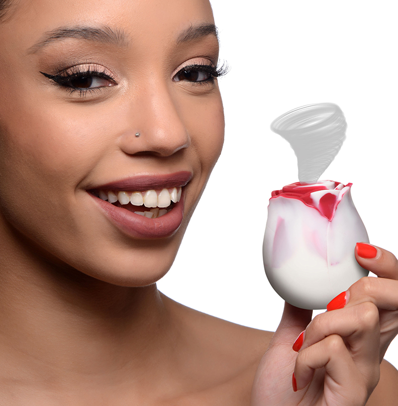 The Rose Lovers Gift Box 10x Clit Suction Rose - Swirl - Image 3