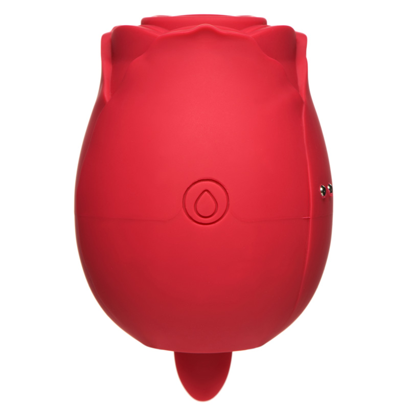 The Double Tease Rose 10X Sucking and Licking Silicone Stimulator - Image 4