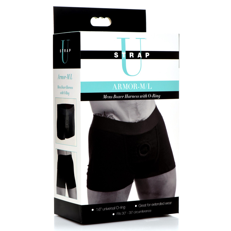 Armor Mens Boxer Harness with O-Ring - ML - Image 4