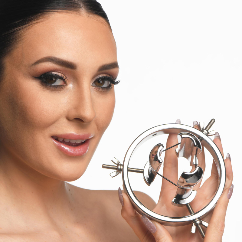 Forced Spread Stainless Steel Anal Explorer - Image 2