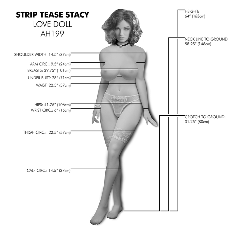 Strip Tease Stacy Love Doll - Image 12