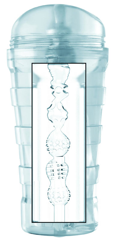 Mistress Brianna Diamond Deluxe Ass Stroker - Clear - Image 4